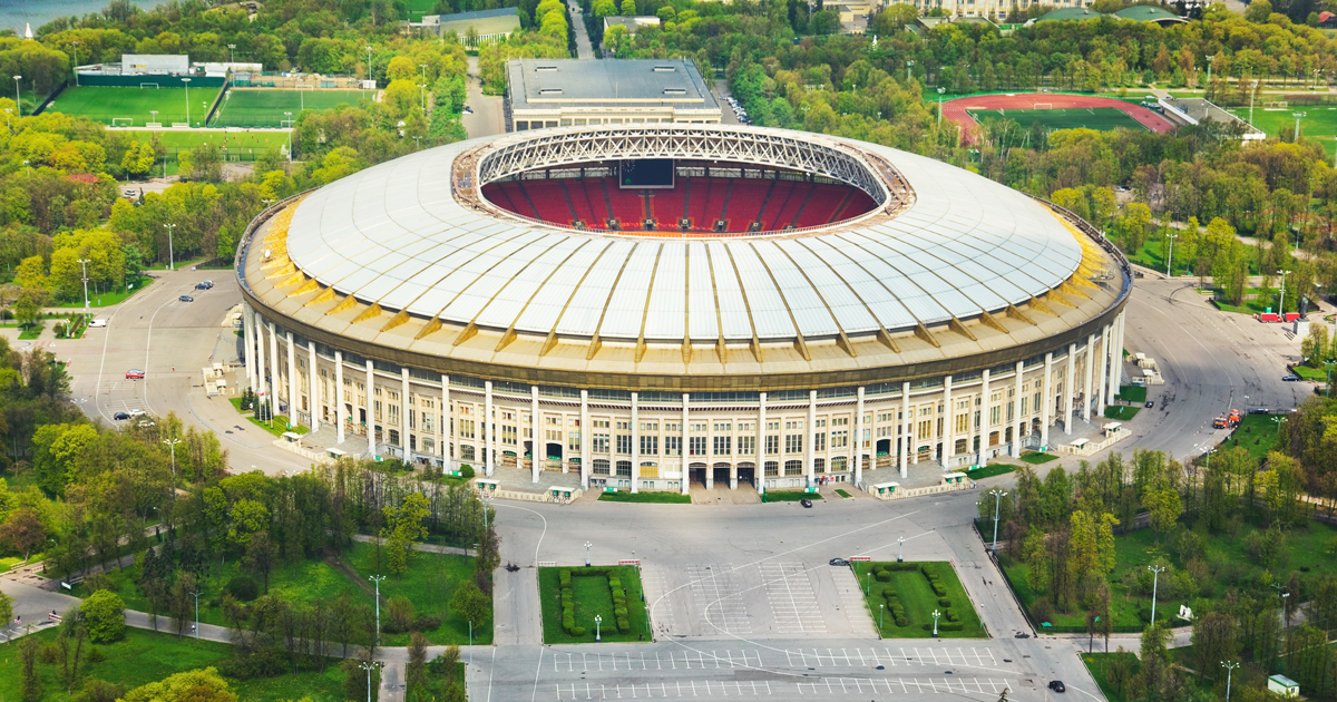 Решения ОКБ «Гамма» на стадионе «Лужники»  