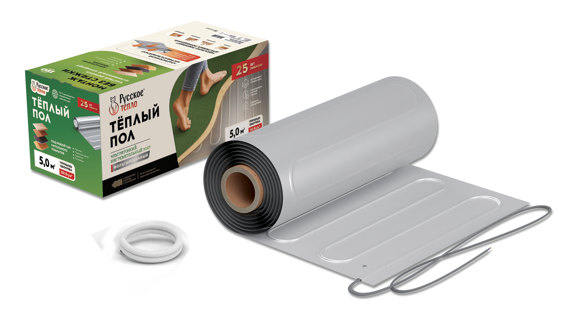 Теплый пол за один день без ремонта: новинка от бренда «Русское тепло» уже в продаже