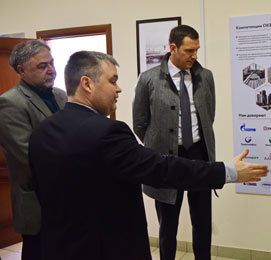 Заместитель председателя правительства Московской области Денис Буцаев посетил ОКБ «Гамма» 