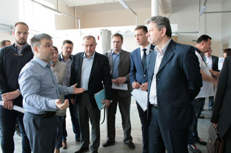 Представители администрации, депутаты и предприниматели Ивантеевки посетили ОКБ «Гамма».
