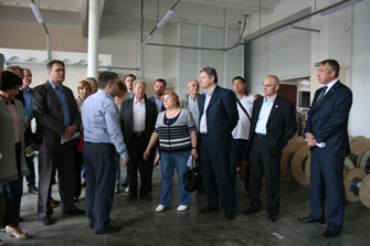 Представители администрации, депутаты и предприниматели Ивантеевки посетили ОКБ «Гамма».